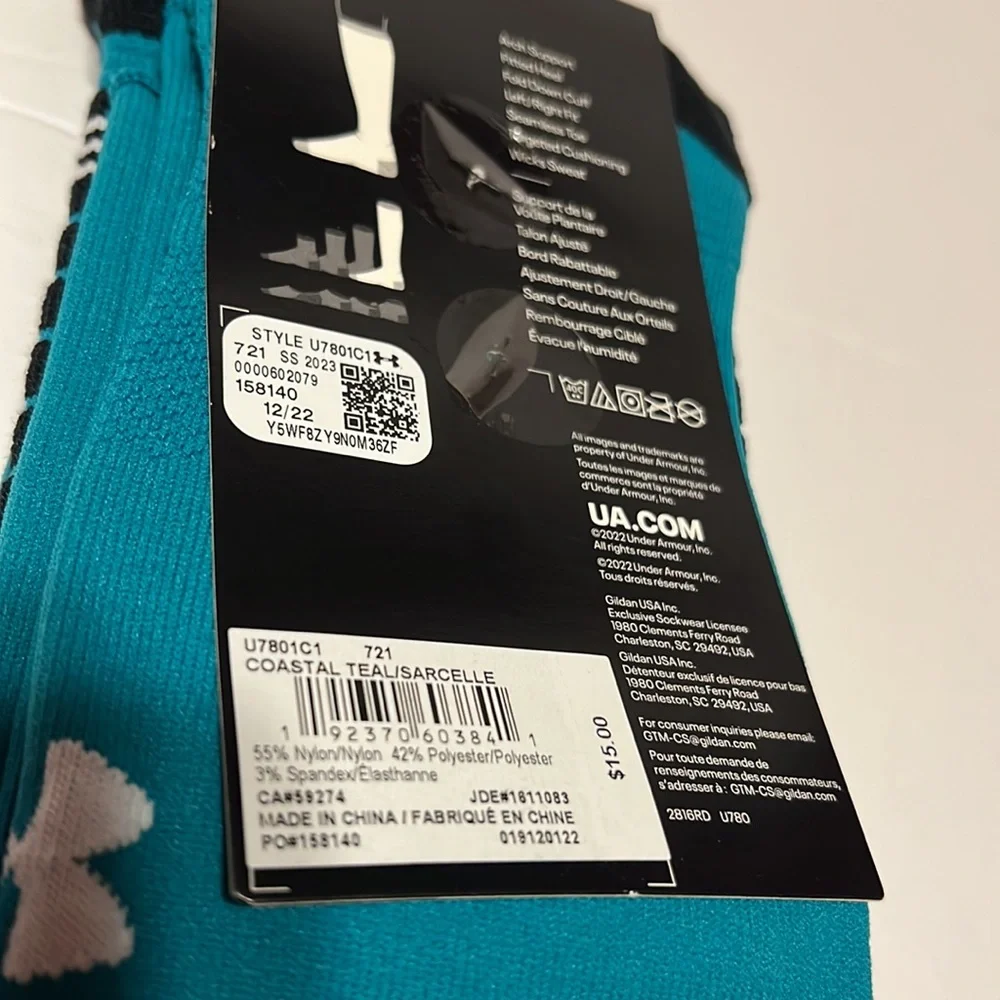 Kids' UA Team Over-The-Calf Socks